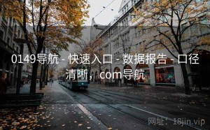 0149导航 - 快速入口 - 数据报告 - 口径清晰，com导航